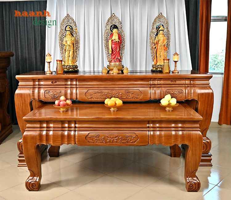 sập thờ gỗ hương
