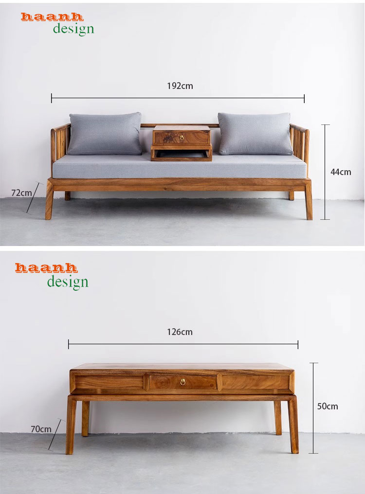 Sofa phòng khách giả cổ đời minh