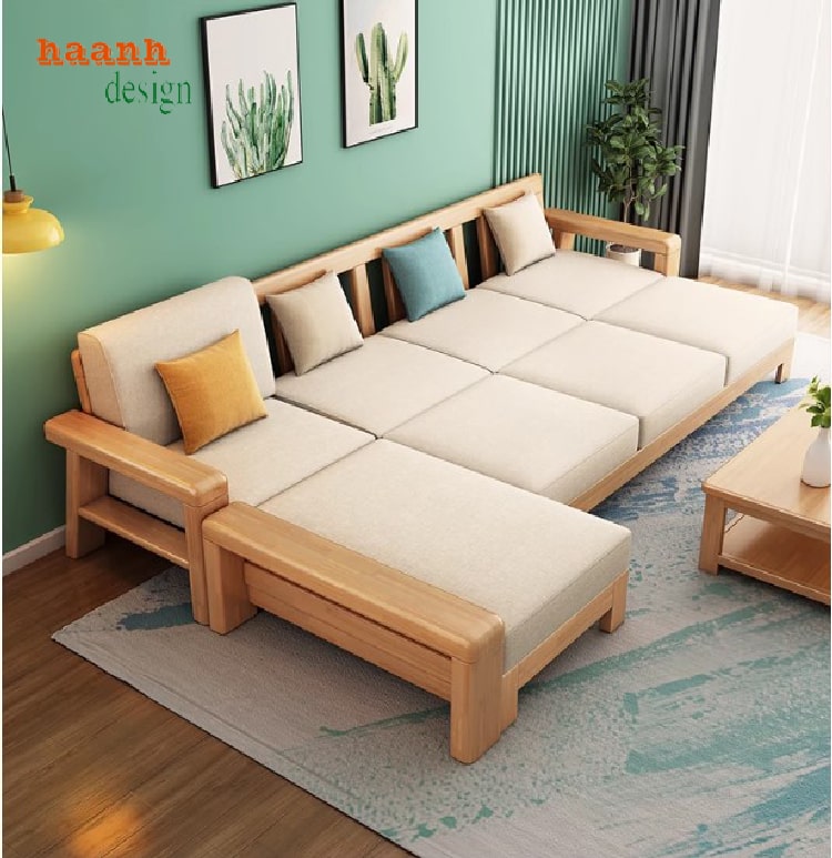bàn ghế sofa gỗ sồi Nga đẹp và bền