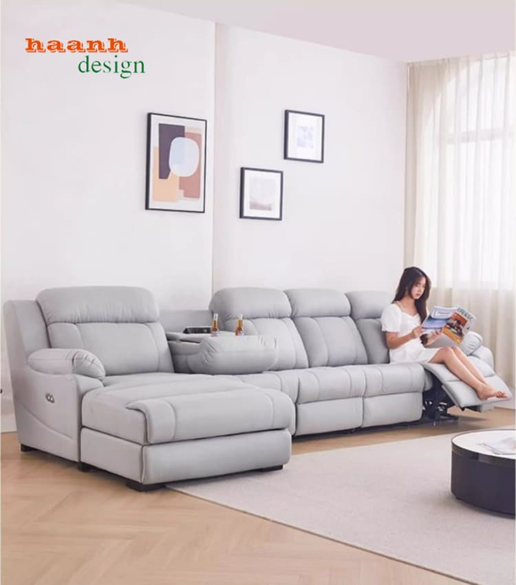 mẫu sofa nỉ đẹp hiện đại phòng khách