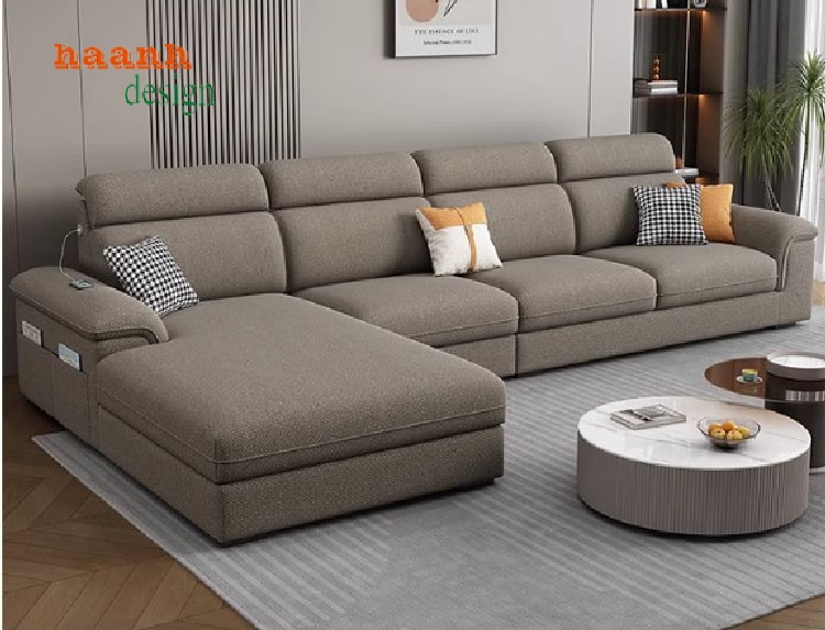 Sofa phòng khách hiện đại thiết kế đơn giản tinh tế