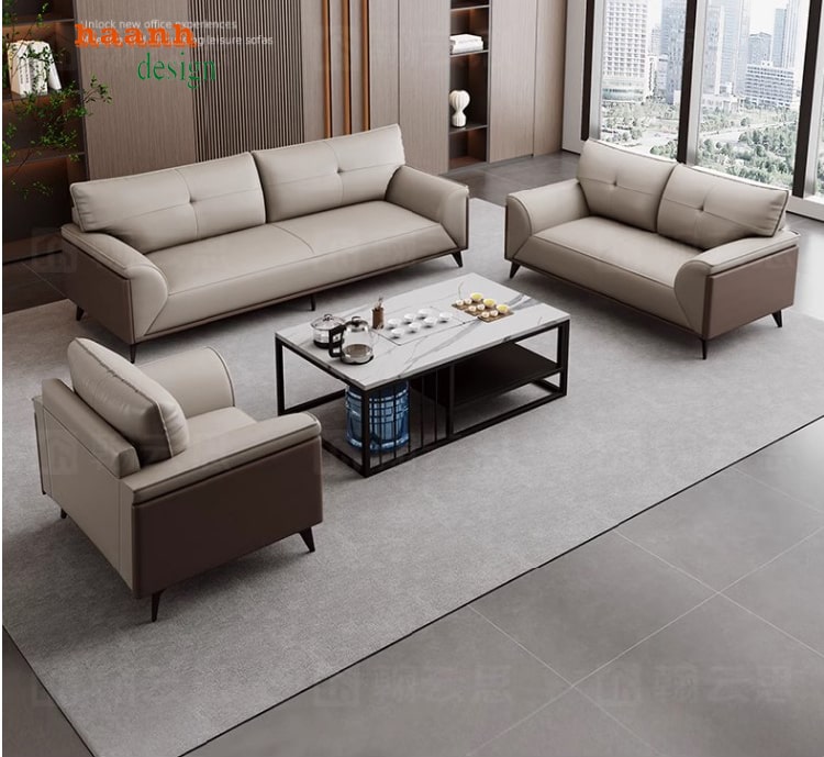 Sofa Phòng Lãnh Đạo – Khẳng Định Đẳng Cấp Không Gian Làm Việc-VFVP 013
