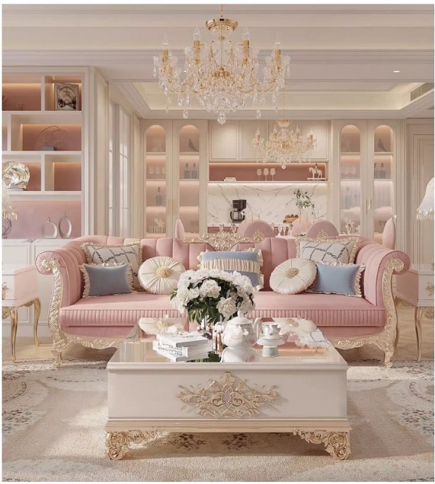 Sofa Tân Cổ Điển