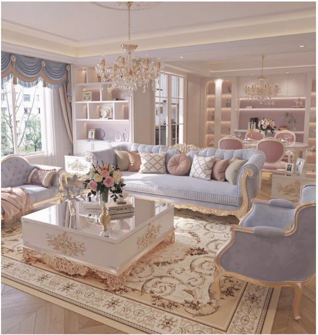 Sofa Tân Cổ Điển