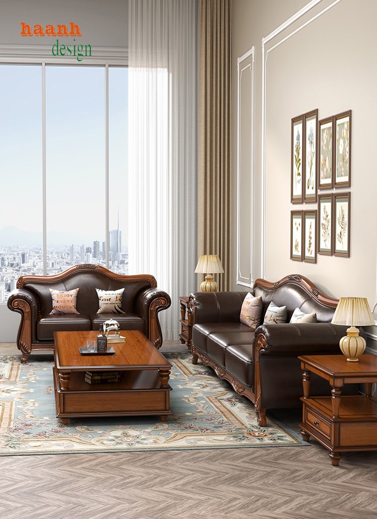 sofa phong cách tân cổ điển