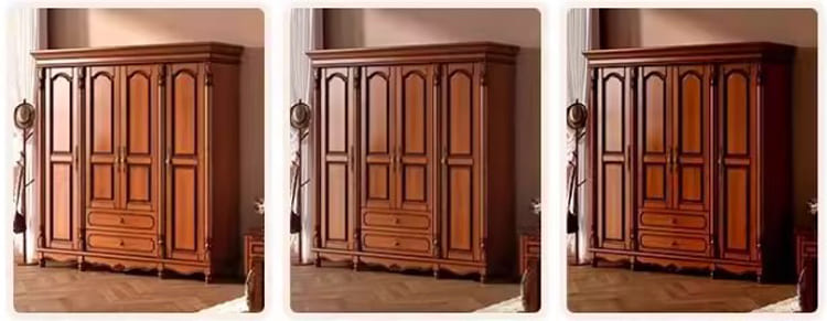 Mẫu tủ áo tân cổ điển