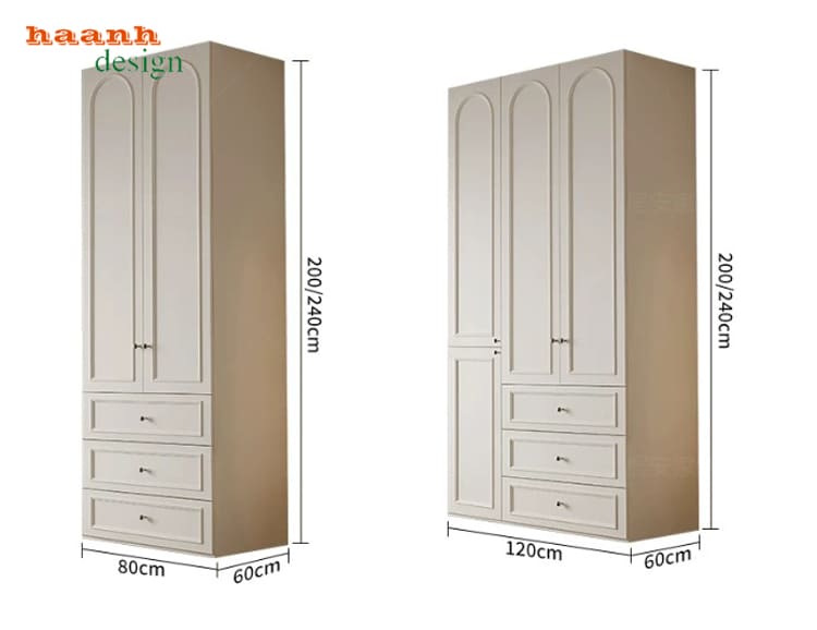 Kích thước TAT 011 loại 80 và 120 cm Kích thước tủ TAT 011 rộng 80 và 120 cm sâu 60 cm