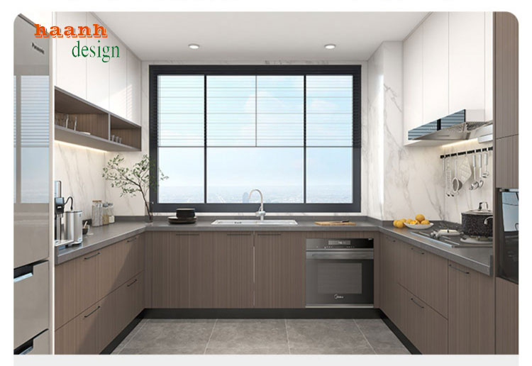 tủ bếp công nghiệp