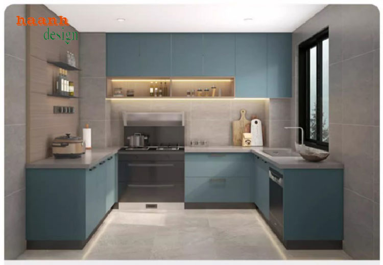 tủ bếp công nghiệp