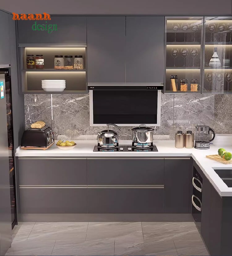 phụ kiện bếp Cariny cho bếp gỗ công nghiệp