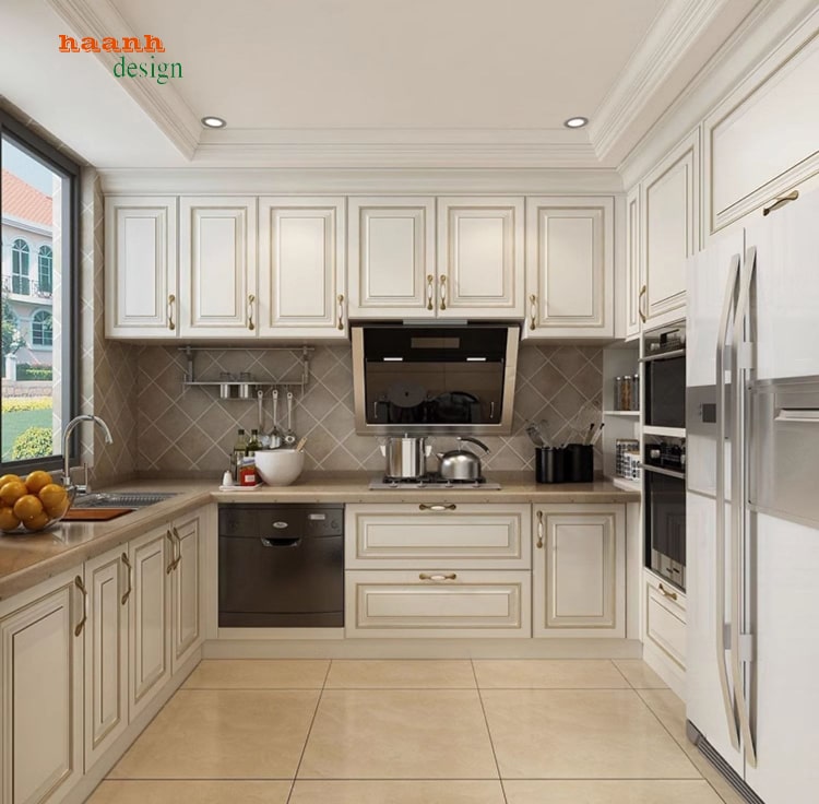 bếp gỗ tự nhiên