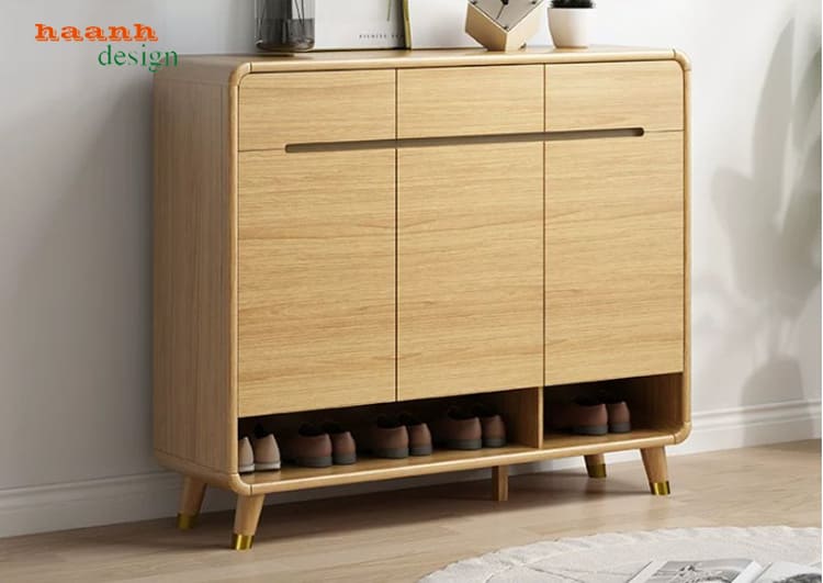 Phiên bản trung bình TDC 009 Tủ giầy dép gỗ công nghiệp phiên bản chiều rộng trung bình