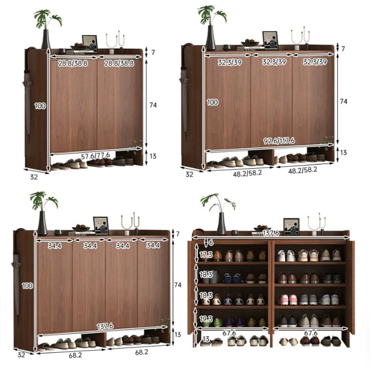 Tủ đựng giày hiện đại cao cấp cho phòng khách