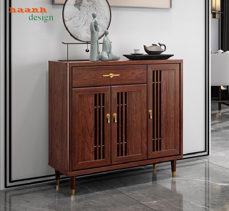 tủ gỗ để giày dép tiện ích