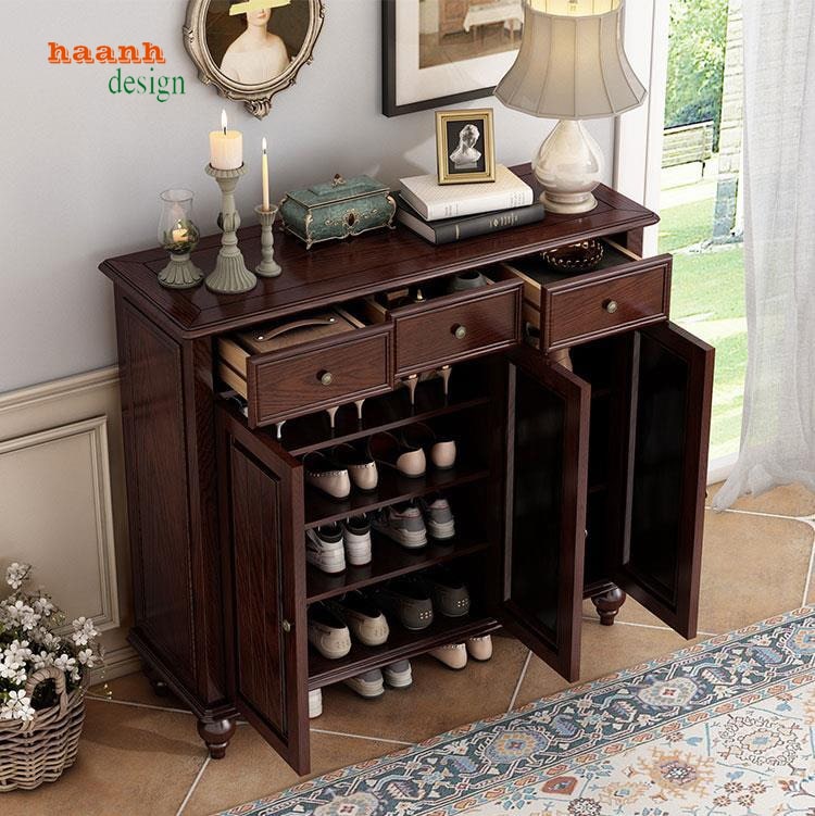 Tủ giày dép tân cổ điển