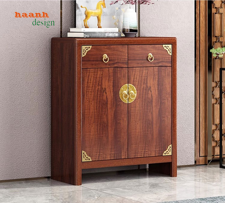 Tủ giầy dép gỗ tự nhiên đời minh