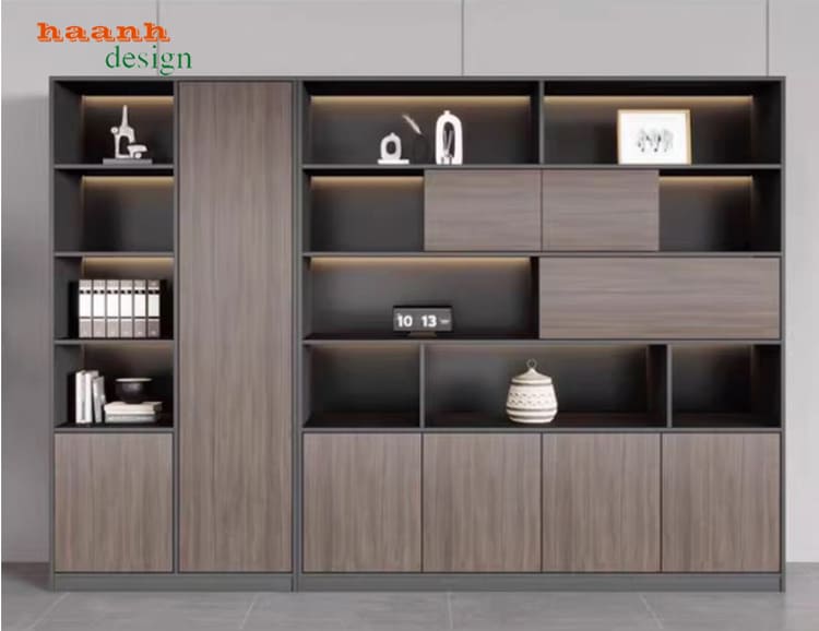 tủ hồ sơ văn phòng gỗ công nghiệp chống ẩm melamine