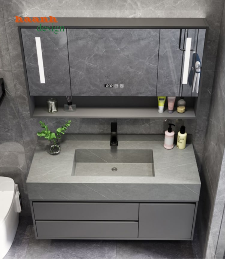 Tủ phòng tắm gỗ công nghiệp