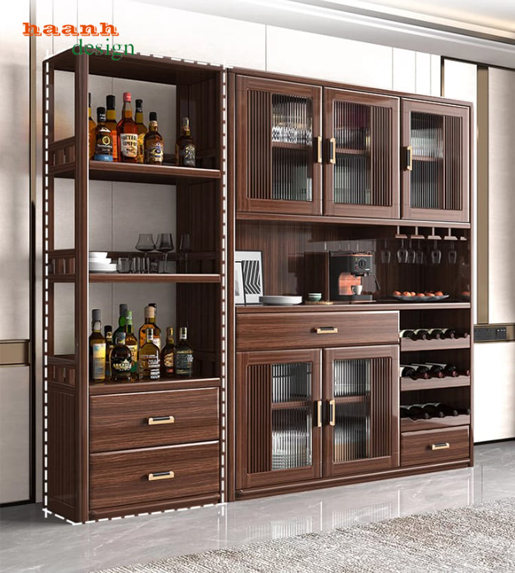 Tủ đựng đồ khô nhà bếp phụ kiện Cariny nhập khẩu
