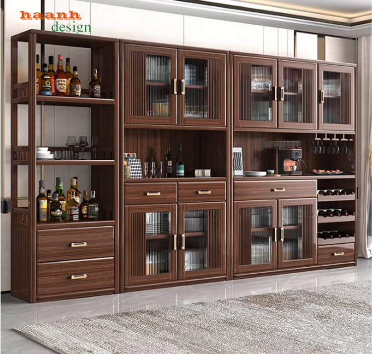 Tủ đựng đồ khô nhà bếp chuẩn Á Đông tối ưu lưu trữ-TCD 005