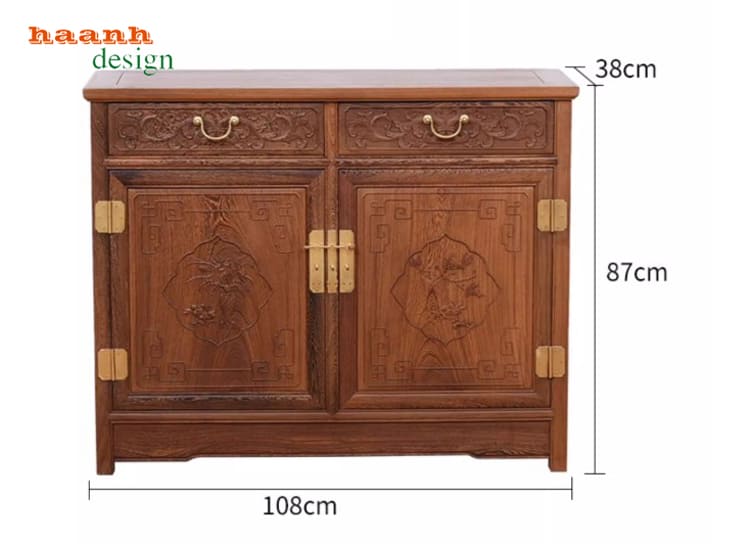 tủ lưu trữ gỗ giả cổ cao cấp