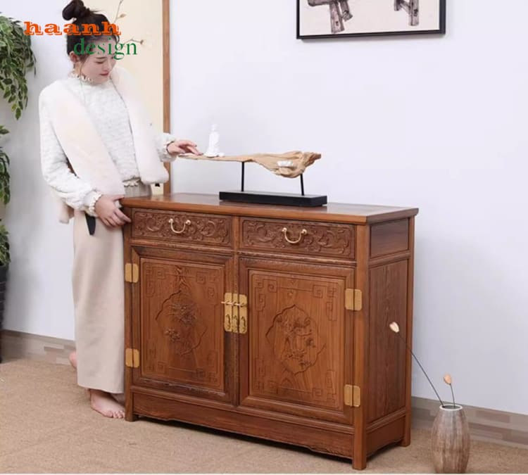Tủ lưu trữ gỗ giả cổ