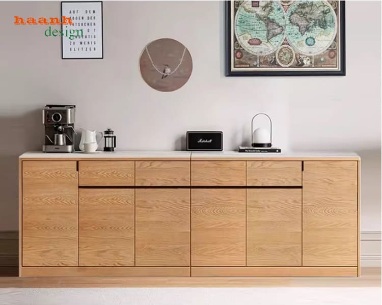 tủ lưu trữ phòng bếp đa năng gỗ công nghiệp