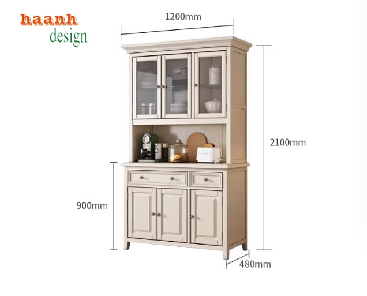 tủ đựng đồ nhà bếp bằng gỗ
