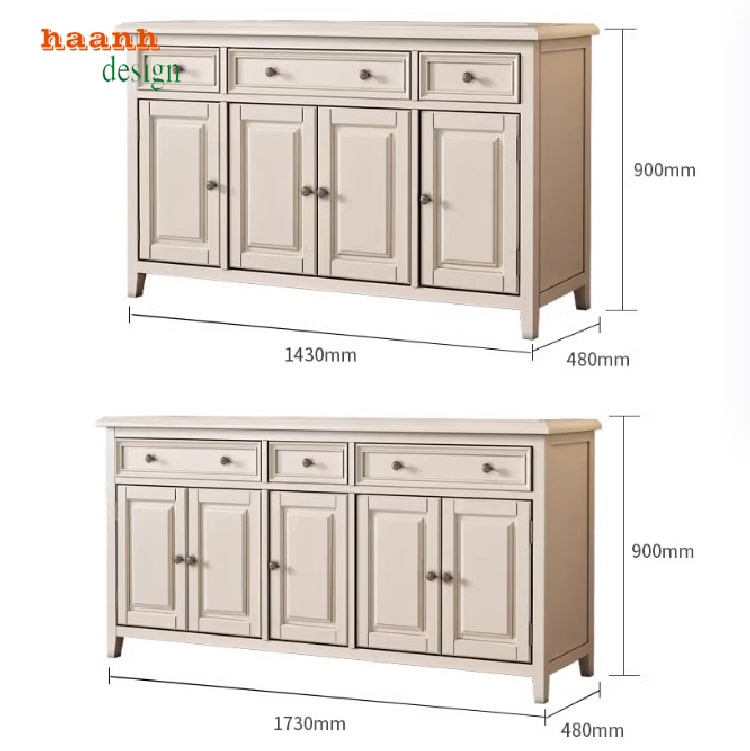 tủ đựng đồ nhà bếp bằng gỗ