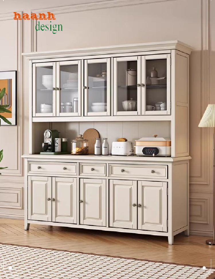 tủ đựng đồ nhà bếp bằng gỗ