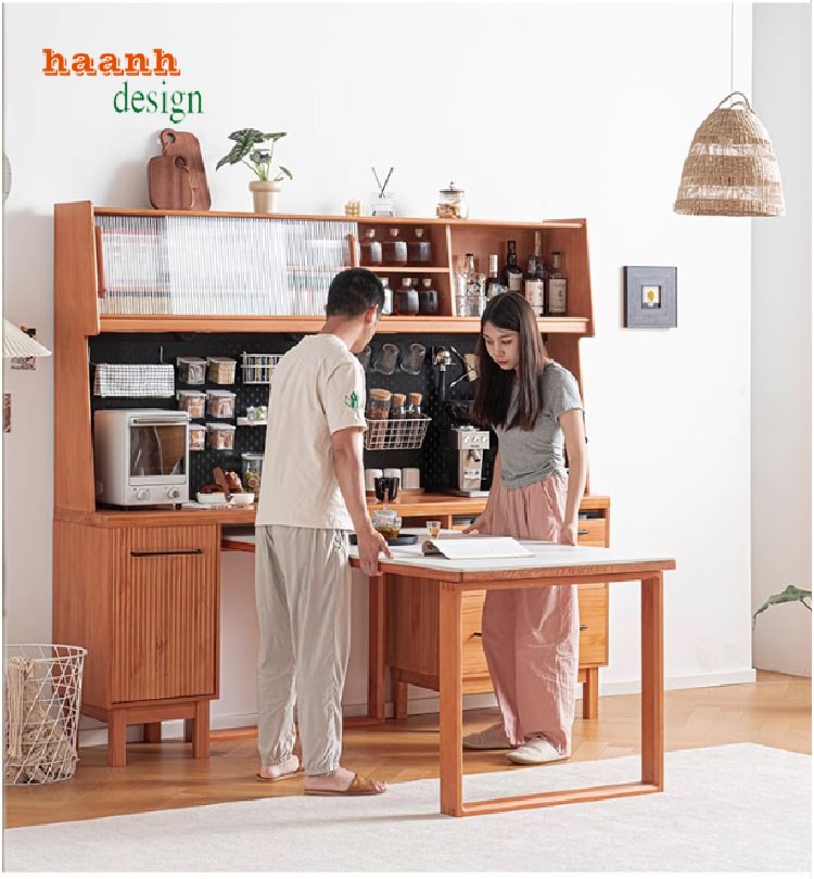 tủ lưu trữ phòng bếp