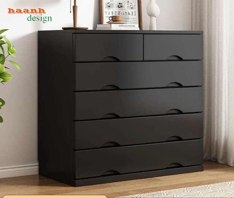 Tủ gỗ ngăn kéo hiện đại cho phòng ngủ gia đình