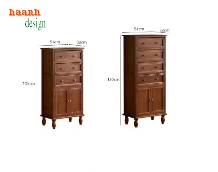 tủ ngăn kéo tân cổ điển