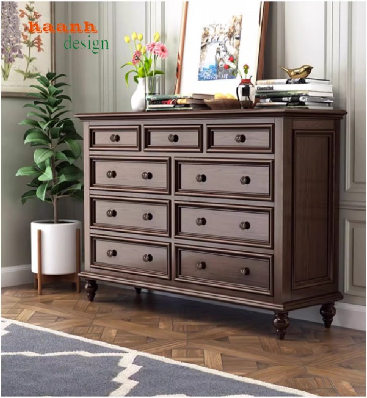 tủ ngăn kéo đựng quần áo