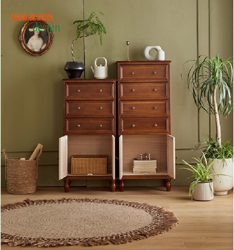tủ ngăn kéo tân cổ điển