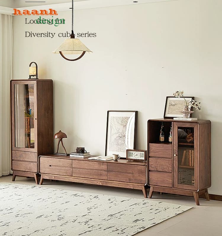 Mẫu Tủ Kệ Tivi Phòng Khách