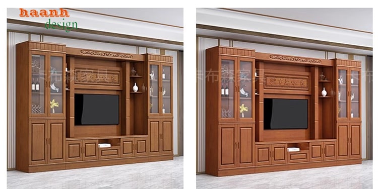 Tủ gỗ phòng khách