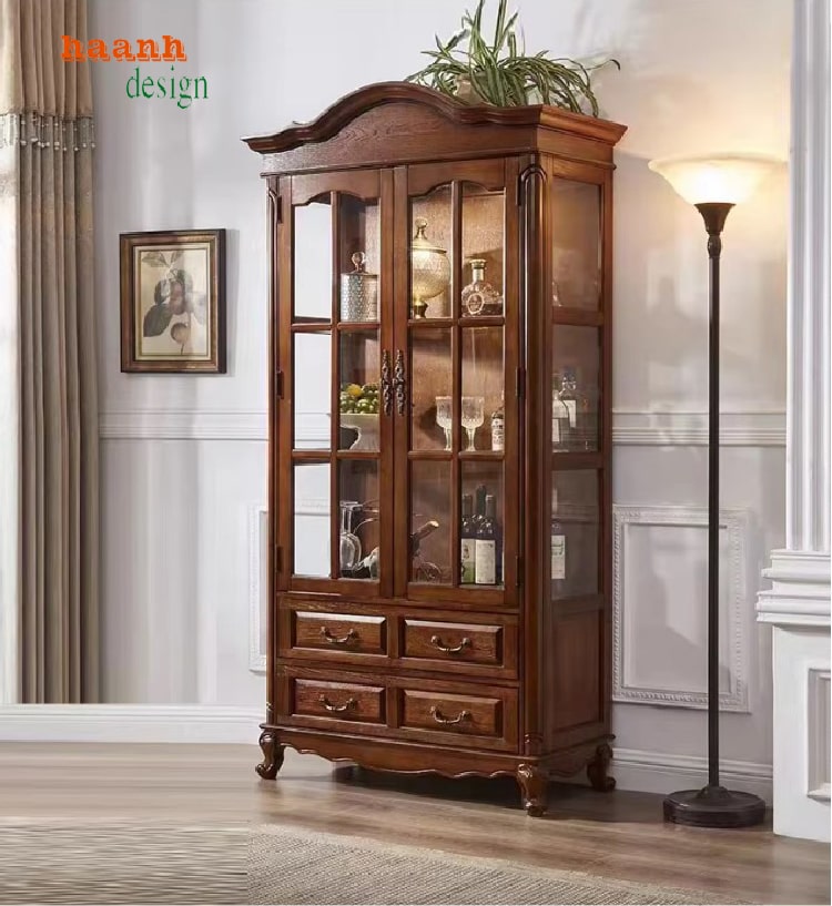 Phụ kiện Blum chất lượng cao cho tủ gỗ phòng khách hiện đại