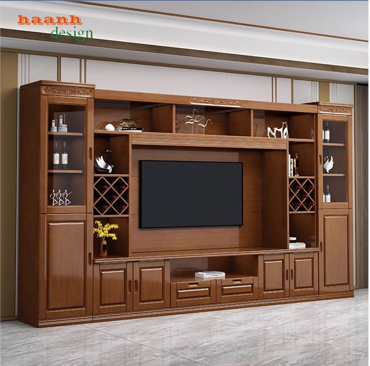 Tủ gỗ phòng khách
