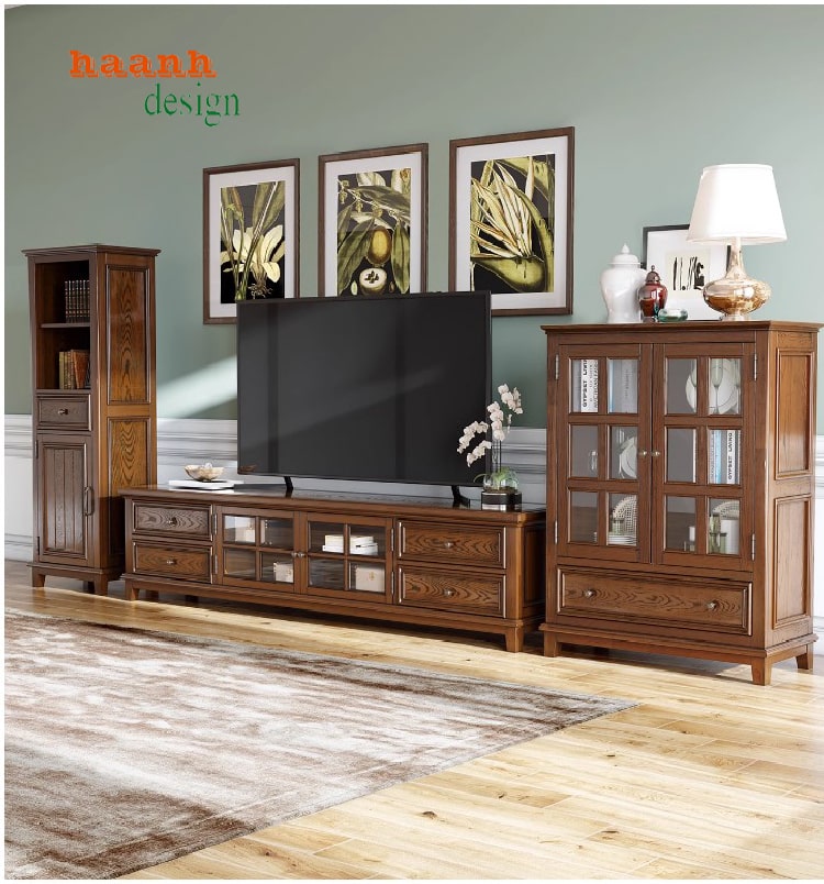 tủ gỗ phòng khách