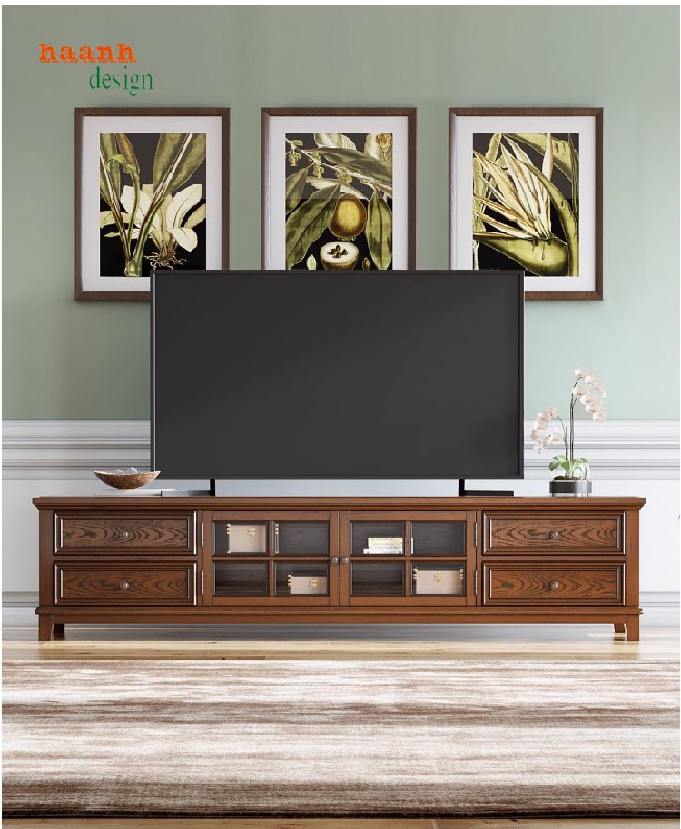 tủ gỗ phòng khách