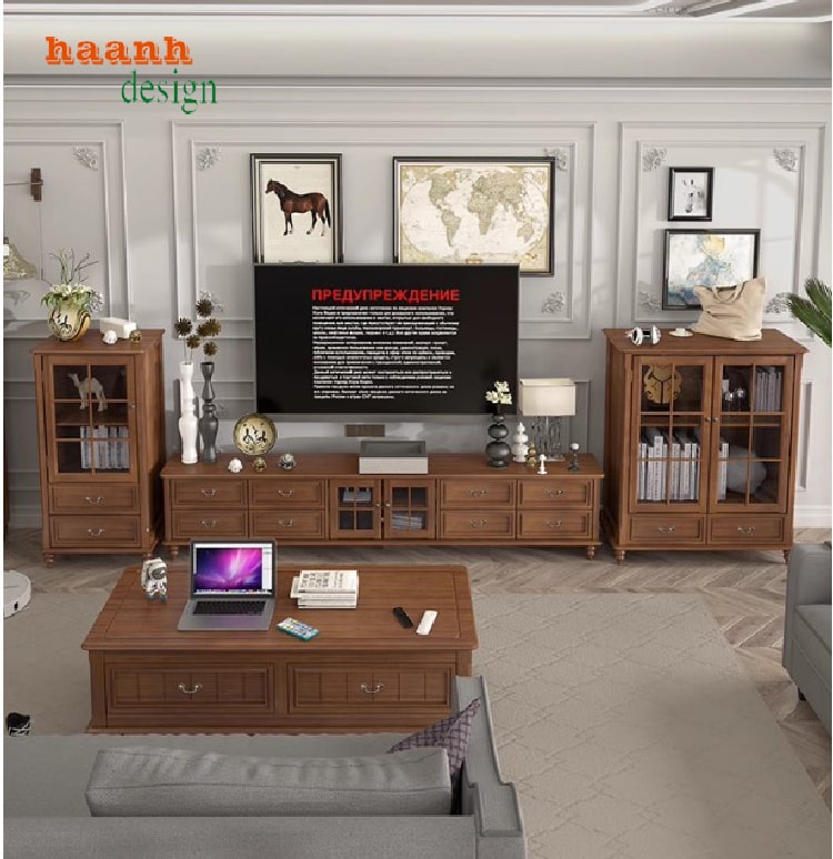 phụ kiện Cariny Thụy Sĩ cho tủ phòng khách gỗ hiện đại