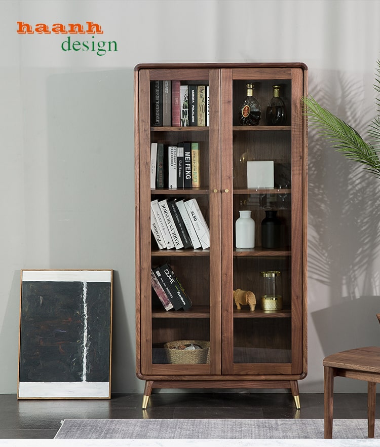 Tủ phòng khách gỗ tự nhiên