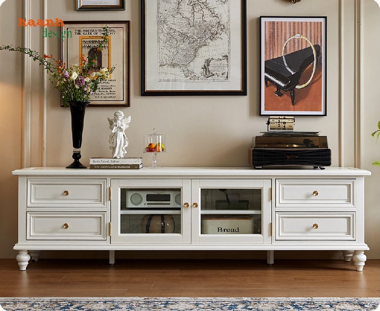 tủ trang trí phòng khách