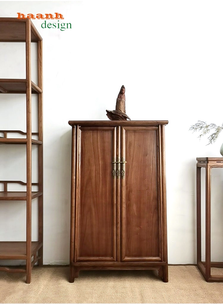 Tủ áo quần gỗ giả cổ đời minh