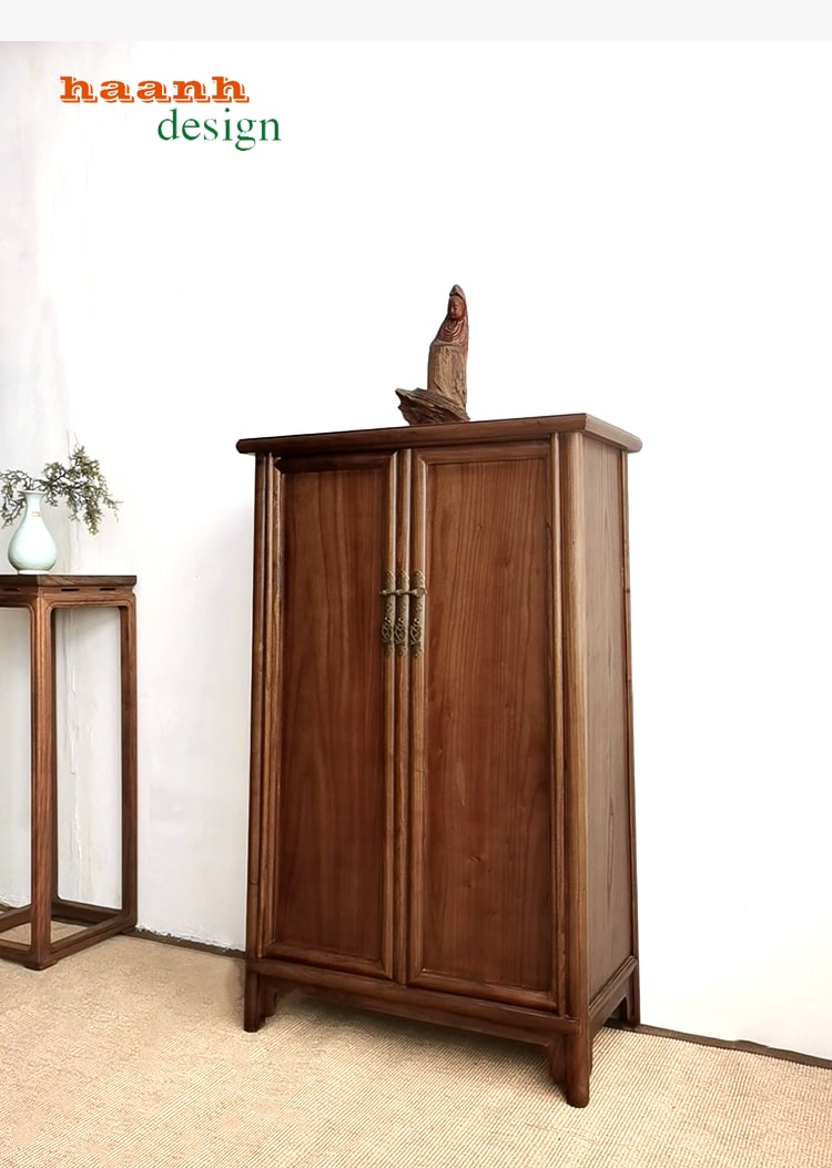 Tủ áo quần gỗ giả cổ đời minh