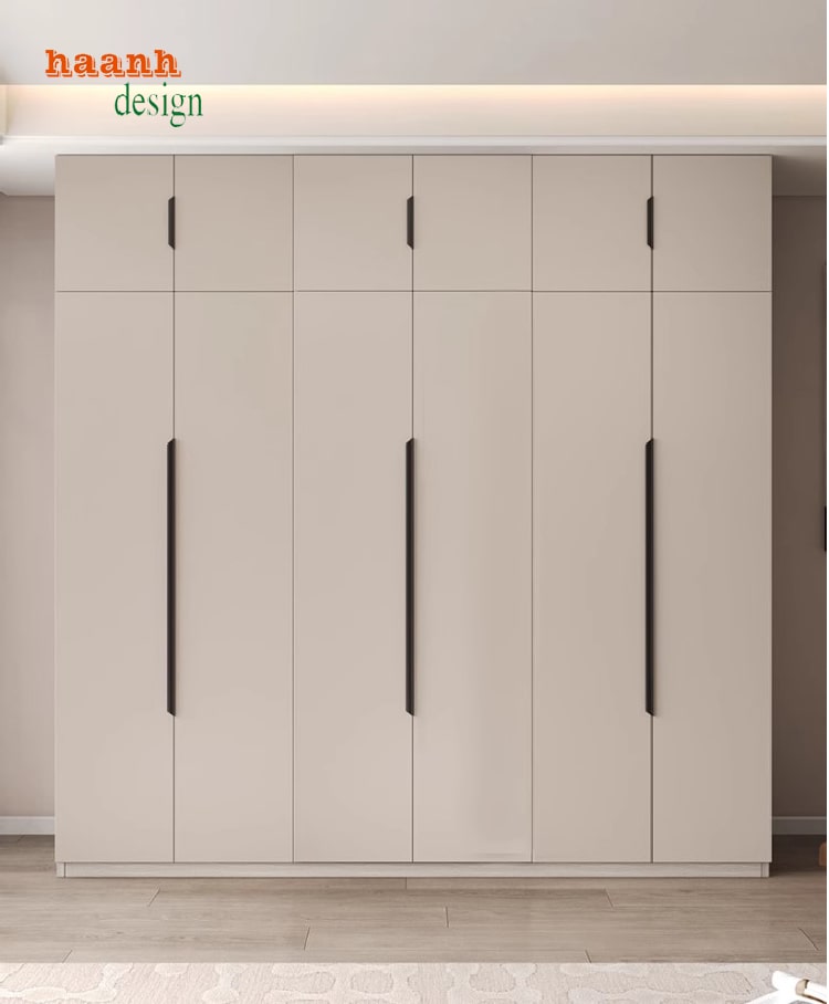 Tủ áo gỗ công nghiệp cánh lùa
