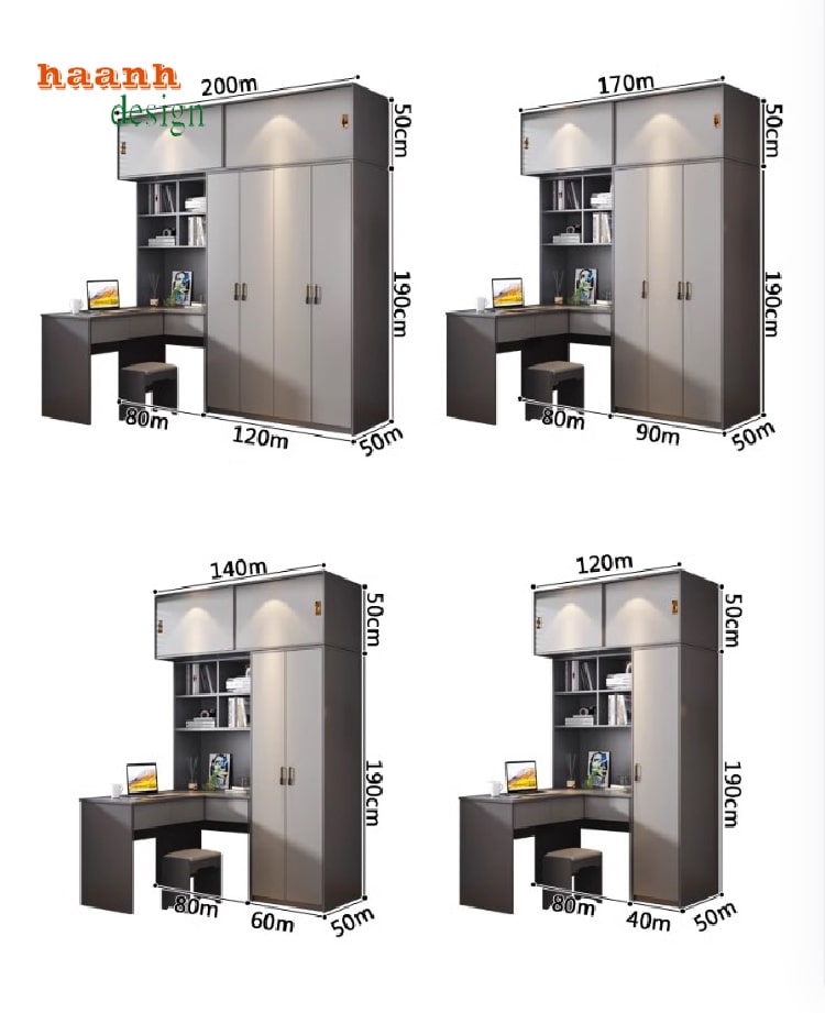 tủ quần áo gỗ công nghiệp