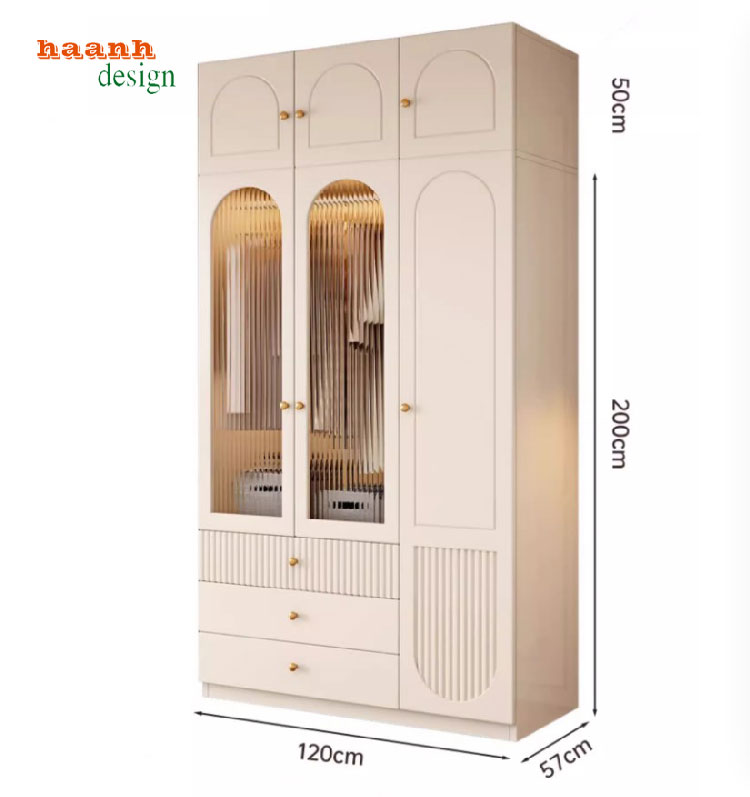 tủ áo gỗ công nghiệp gia đình