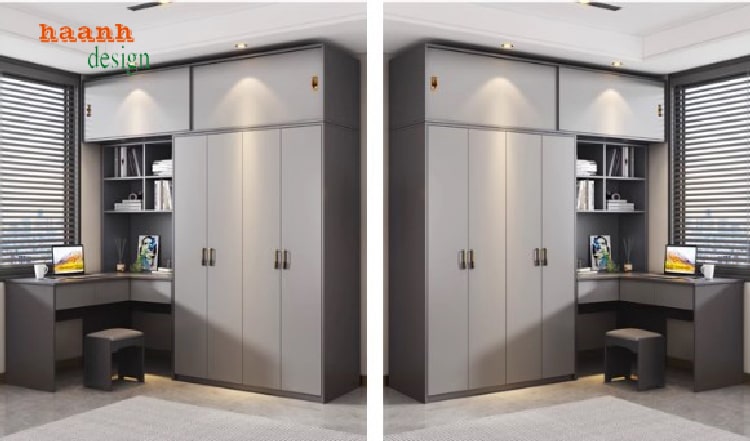 tủ quần áo gỗ công nghiệp